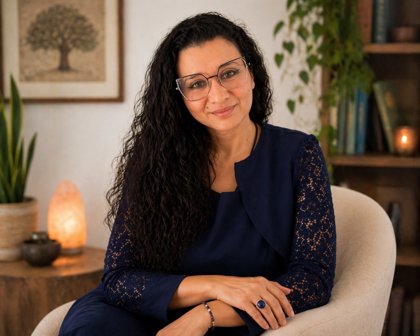 Amelle Blanc, thérapeute en psychogénéalogie et déliage des mémoires